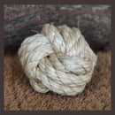 Brinquedo Bola Nó de Sisal para Coelhos e Roedores