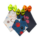 Gravatas Pet, Macho, Cachorro e Gato, Pet Shop, Banho e Tosa, Tamanho P, Kit, 15 Unidades.