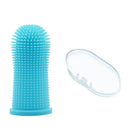 Escova Dental de Dedo Super Macia para Cães e Gatos – Silicone Atóxico