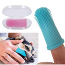 Escova Dental de Dedo Super Macia para Cães e Gatos – Silicone Atóxico