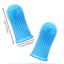 Escova Dental de Dedo Super Macia para Cães e Gatos – Silicone Atóxico