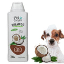 Shampoo Pet Clean PetClean Coco Cães Cachorros Pet 700ml