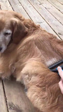 Desembolador Removedor De Pelos Longos Escova Pente Para Cachorro Gato Pet Rake Rasqueadeira