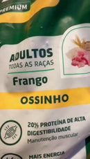 Ração Billy Dog Adultos Ossinhos Frango 7Kg