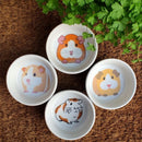 Comedouro de Porcelana Estampada Guinea Pig Porquinho da India - 175ml