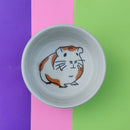 Comedouro de Porcelana Estampada Guinea Pig Porquinho da India - 175ml