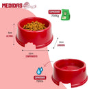 Kit 2 Comedouros Grandes 1L Para Pets Cães e Gatos