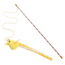 Brinquedo Interativo Para Gatos, Brinquedo De Varinha Com Passarinho e Sino de Pelúcia Para Gato, Ideal Para Brincadeiras.