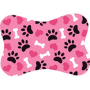 Tapete para Comedouro Pet Antiderrapante - Ossinho - 33x46