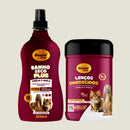 Banho a Seco Lenço Umedecido Talco Perfume Cereja e avelã Para Cachorro e Gato- Escolha o Kit