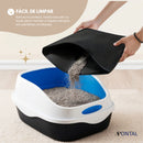 Tapete Tapetinho Simples Higiênico p/ Caixa de areia Coletor de Areia Impermeável EasyPet