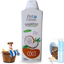 Shampoo Pet Clean PetClean Coco Cães Cachorros Pet 700ml