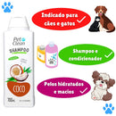 Shampoo Pet Clean PetClean Coco Cães Cachorros Pet 700ml