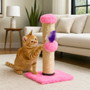Arranhador Interativo para Gatos Sisal e Brincadeira