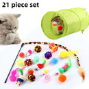Conjunto De Brinquedos Para Gatos De Estimação , 21 Peças , Canal De Gato , teaser Brinquedo De Combinação De mouse De P