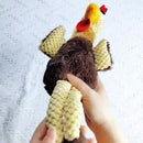Brinquedos de mastigar para cães de estimação Modelo engraçado de pelúcia