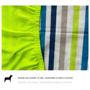 Dog Clothes Thin Golden Retriever Labrador Medium Large Dog Striped Two Vest NqVf