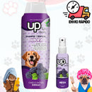 Shampoo Cachorro Gato Tropical + Perfume Pet Super Cheiroso Up Clean