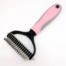 Desembolador de Pelos Longos para Cachorro Gato Pet Escova Pente Rake Pet Shop Groomer