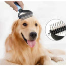 Desembolador de Pelos Longos para Cachorro Gato Pet Escova Pente Rake Pet Shop Groomer