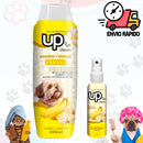 Shampoo Cachorro Gato Tropical + Perfume Pet Super Cheiroso Up Clean