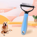 Desembolador de Pelos Longos para Cachorro Gato Pet Escova Pente Rake Pet Shop Groomer