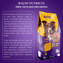 Ração Nutrican Plus Adultos 15kg - Sabor Carne Premium