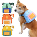 Mochila Pet Impermeável Com Peitoral E Guia Ideal Para Cães Em Viagens E Passeios Ao Ar Livre