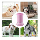 Limpador Automático de Pata de Cachorro e Gato de Silicone Fácil de Usar Recarregável USB Portátil