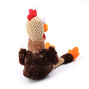 Brinquedos de mastigar para cães de estimação Modelo engraçado de pelúcia