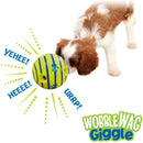 Wobble Wag Giggle Brinquedo Interativo Para Cães , Sons Divertidos Virar Ou Agitar Animais De Estimação Conhecem O Melho