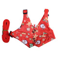 Conjunto Fofo de Peitoral e Guia para Gatos e Coelhos Pequenos