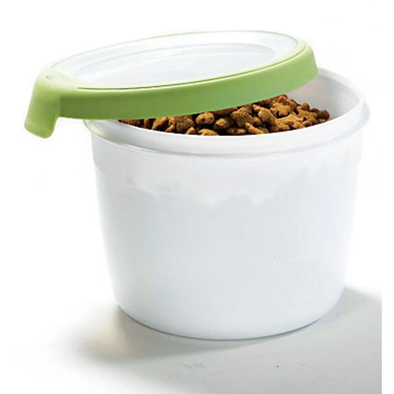 Cesto de Transporte para Pets – Branco | Kit com Pote Hermético Curver Importado, Creme e Pente