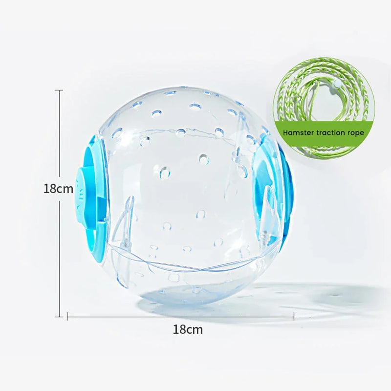 Bola de Exercício Transparente para Hamster