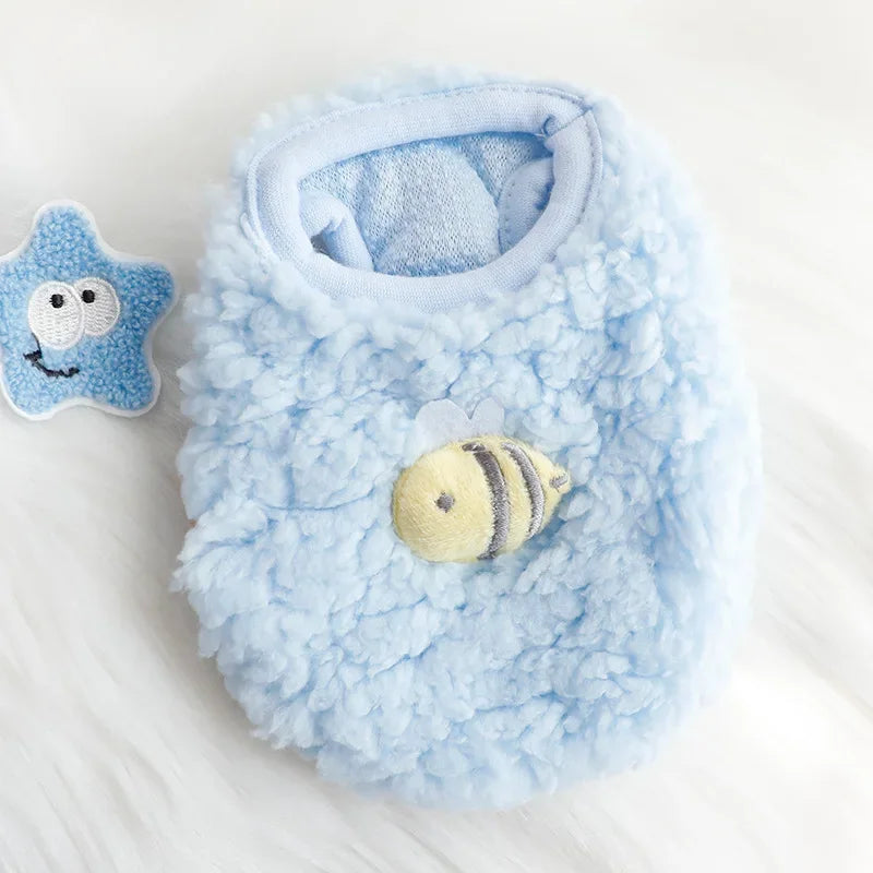 Suéter de Inverno Quentinho para Coelhos e Pequenos Animais