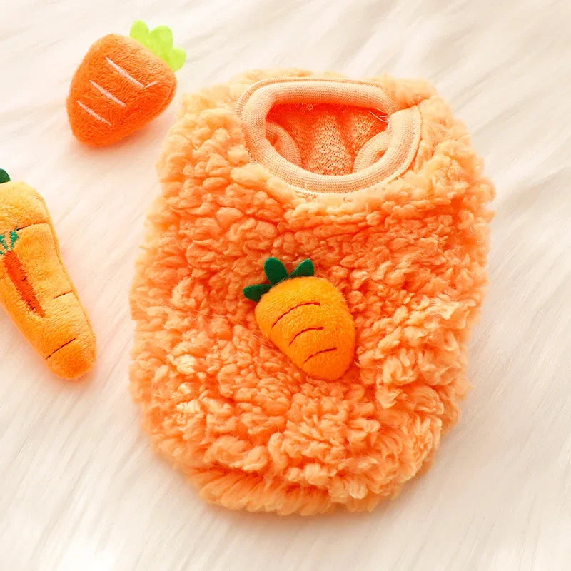 Suéter de Inverno Quentinho para Coelhos e Pequenos Animais