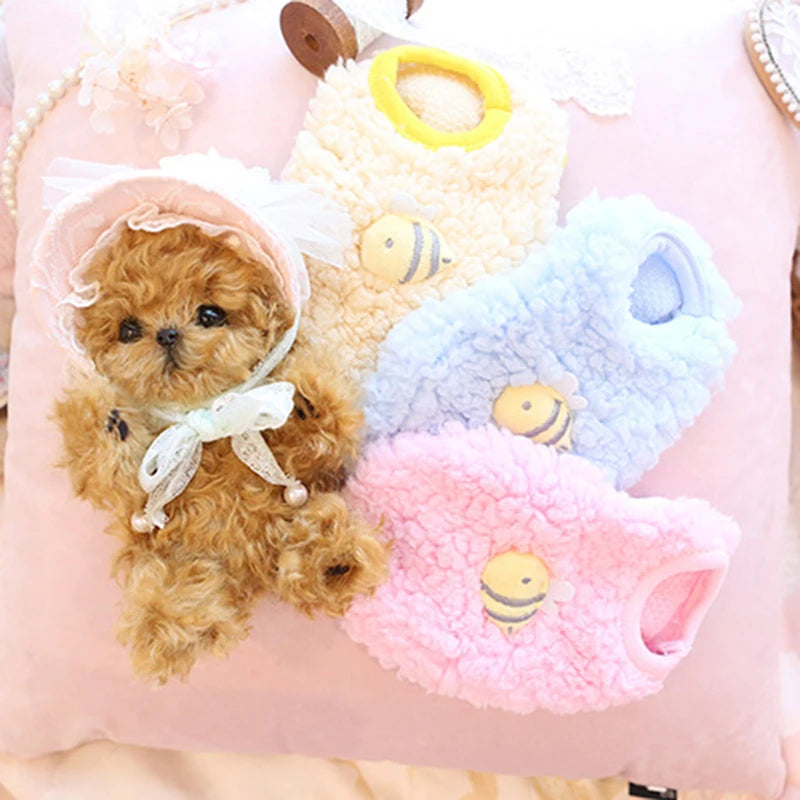 Suéter de Inverno Quentinho para Coelhos e Pequenos Animais