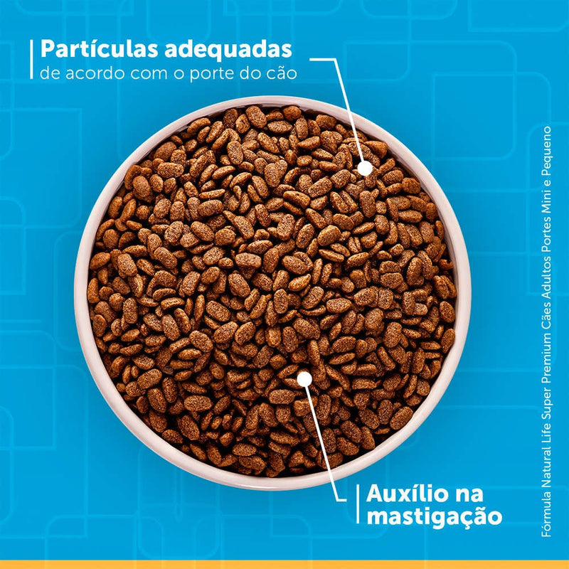 Ração Fórmula Natural Cães Adultos Porte Mini e Pequeno 2,5kg