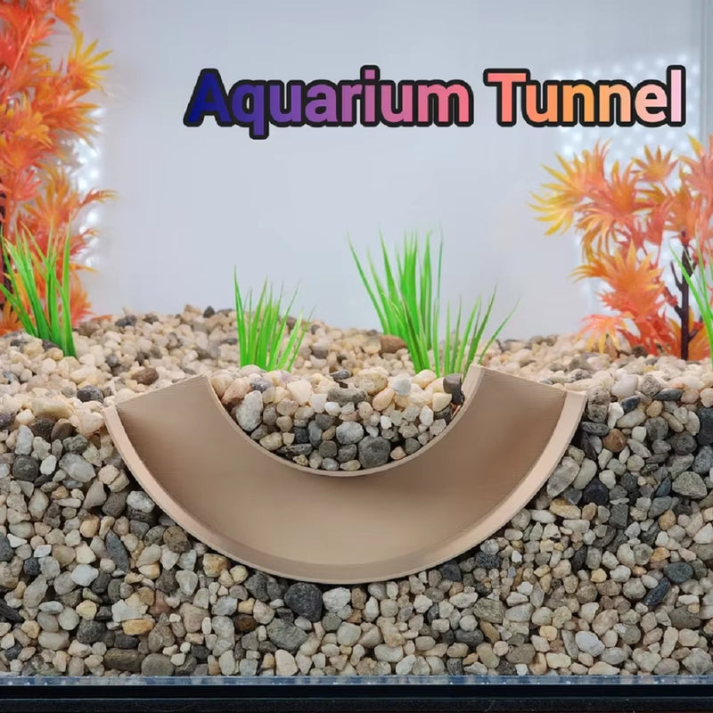 Tunel Toca para Peixes e Camarão Neocaridina