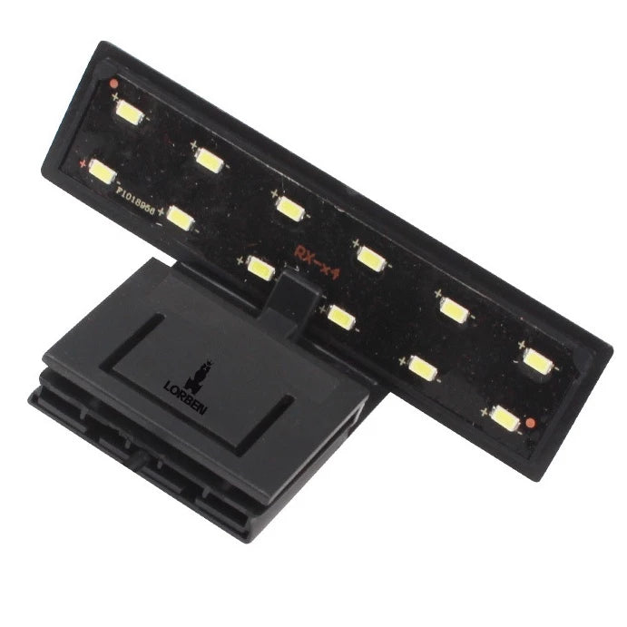 Luminária Aquário Lorben 12 Led Branco Frio 6500K X3 5W Bivolt