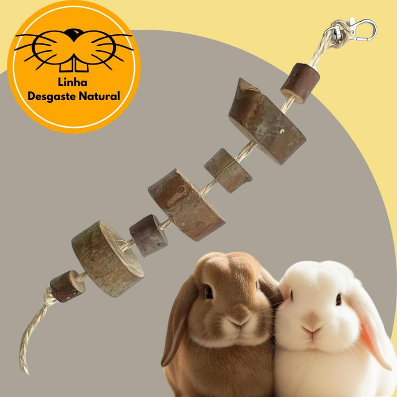Brinquedo de GOIABEIRA In Natura Para Coelhos e Porquinho da Índia