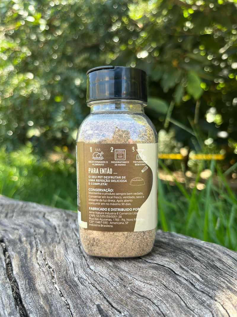 Saborizante Pet 100% Natural para ração de Cachorro e gato / Farofa com 150 gramas sem conservantes