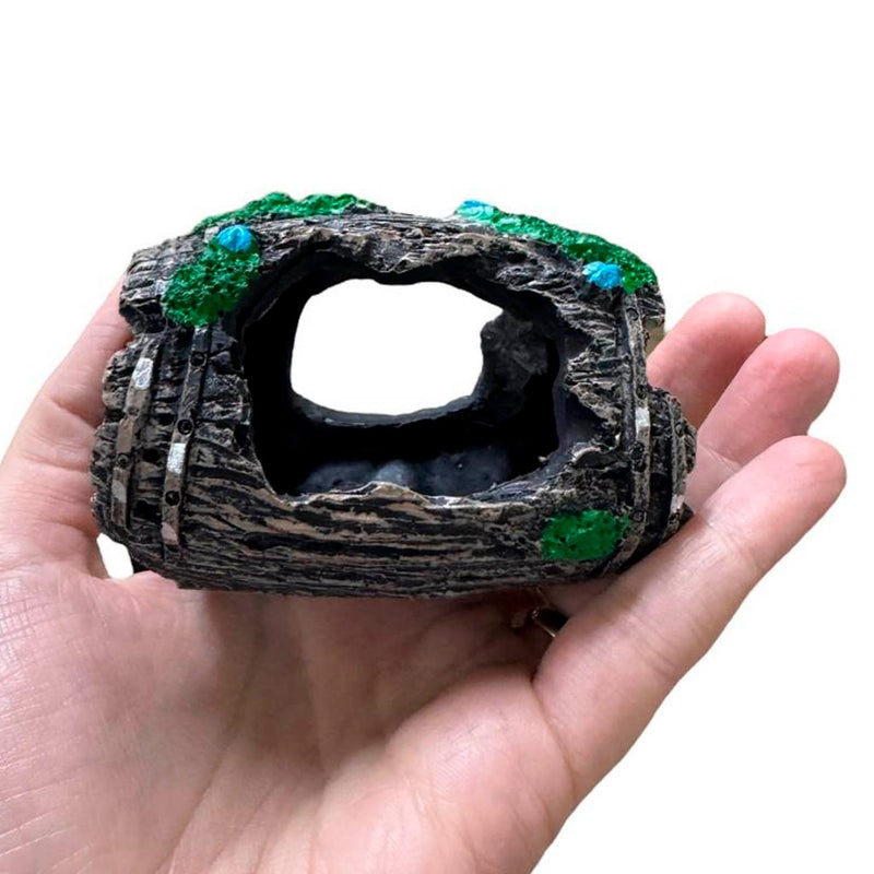 Enfeite Barril Para Aquário Em Resina - Miniatura