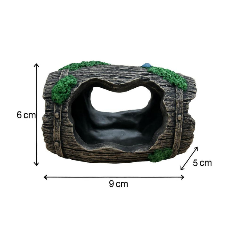Enfeite Barril Para Aquário Em Resina - Miniatura