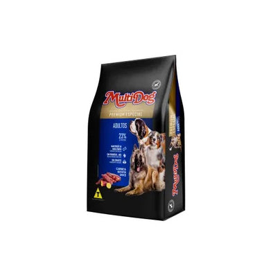 Ração Multidog Premium Especial Sabor Carne 15kg Cães Adultos