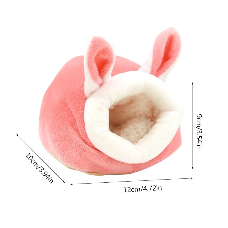 Li * Ninho Hamster À Prova Casa Planador Cobaias Coelho Pelúcia Inverno