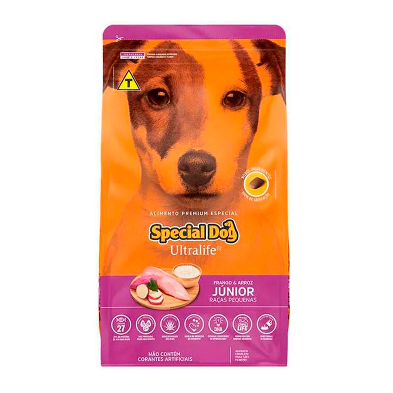 Ração Special Dog Ultralife Para Cães Filhotes de Raças Pequenas 15kg