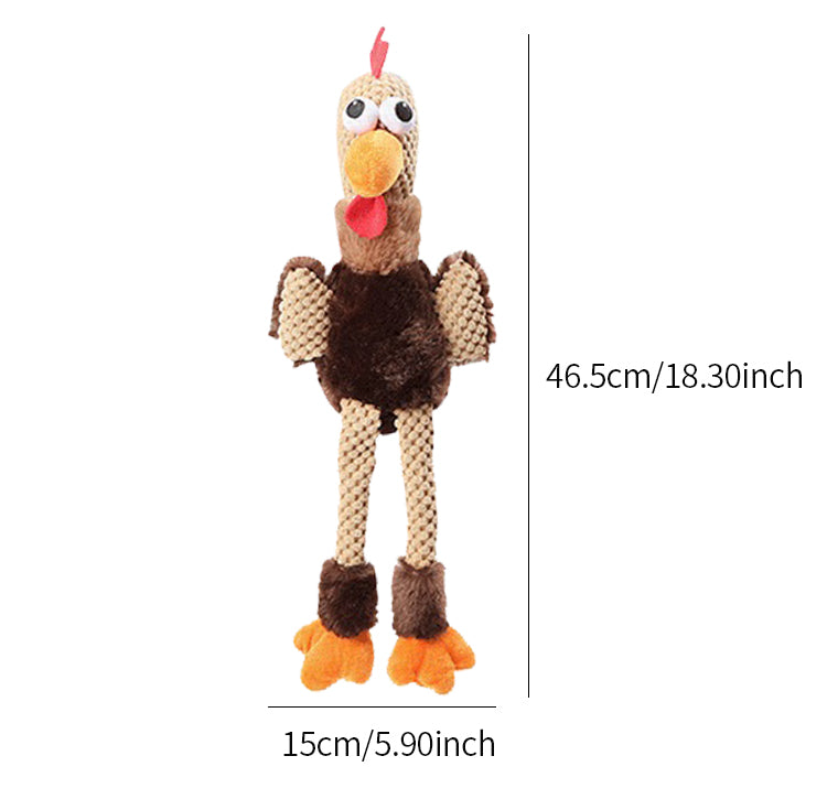 Brinquedos de mastigar para cães de estimação Modelo engraçado de pelúcia
